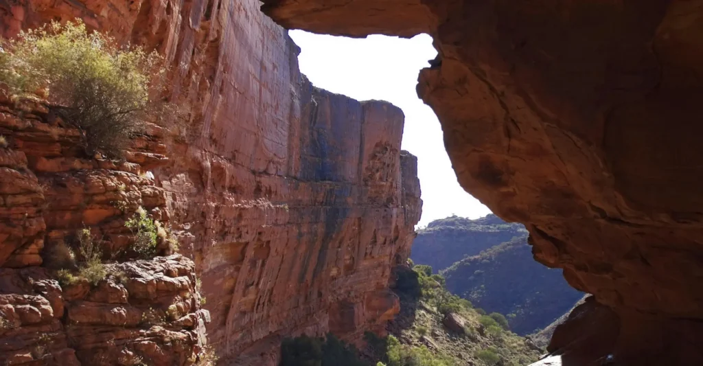 Kings Canyon Rim Walk Map